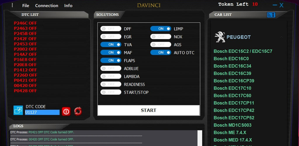 DaVinci Deluxe 1.0.37 ECU Software – Lifetime License – ECU Diagnostic & Optimization